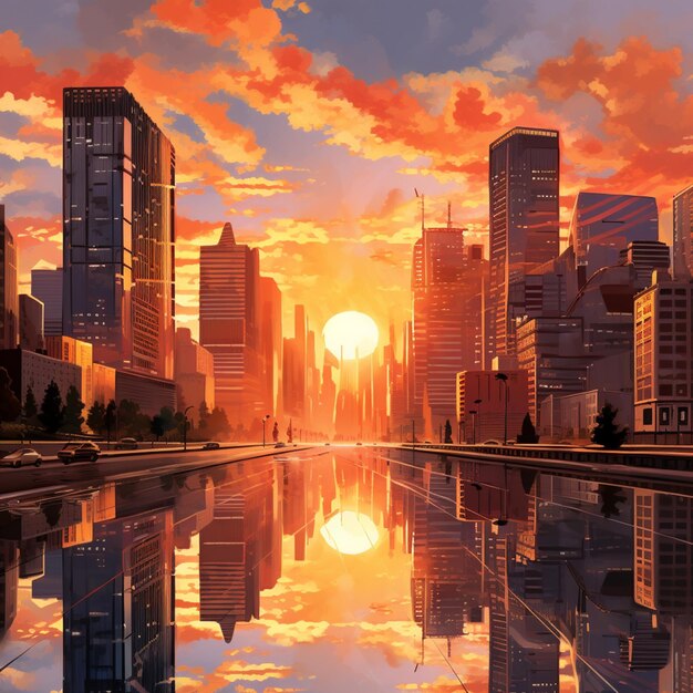 Die Stadt des Sonnenuntergangs