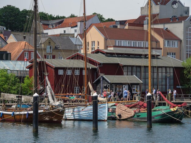 Foto die stadt flensburg