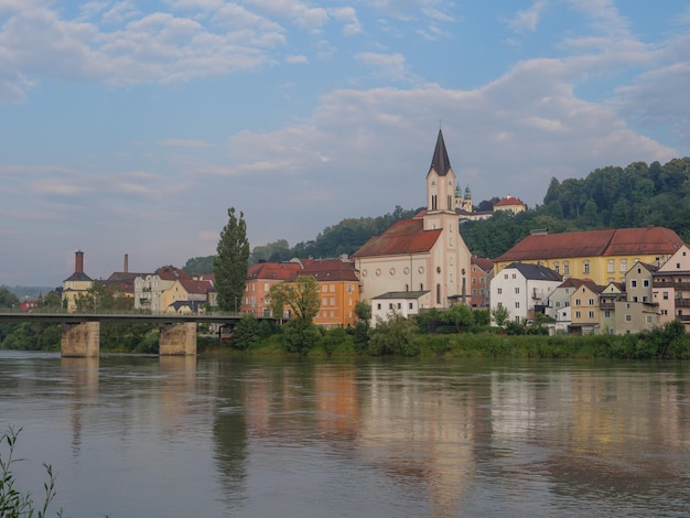 die Stadt Passau in Bayern.