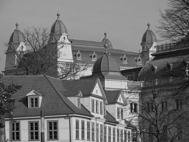 die Stadt Schwerin in Mecklenburg Vorpommern, Deutschland