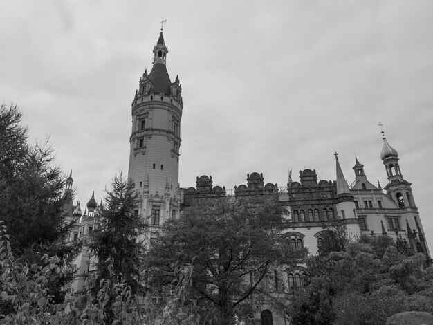 die Stadt Schwerin in Mecklenburg Vorpommern, Deutschland