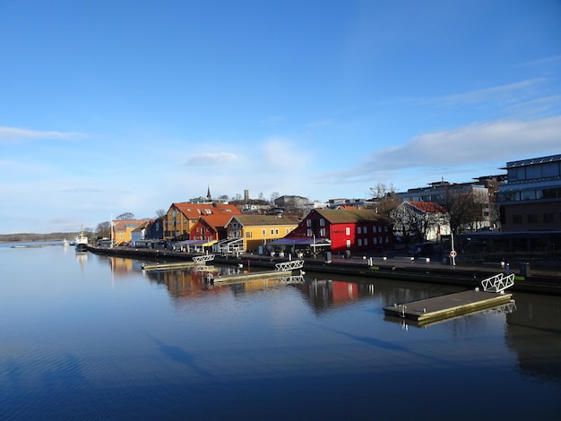 Die Stadt Tonsberg in Norwegen