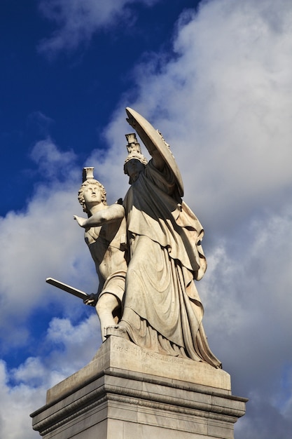 Die Statue in Berlin Deutschland