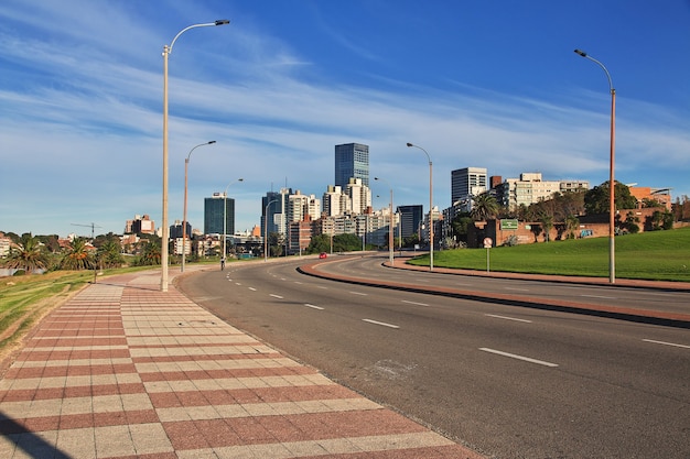 Die Straße in Montevideo, Uruguay