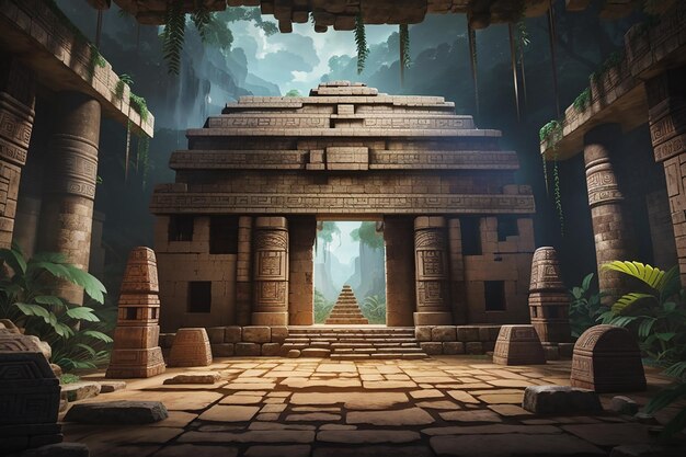 Die Suche nach dem alten Maya-Tempel