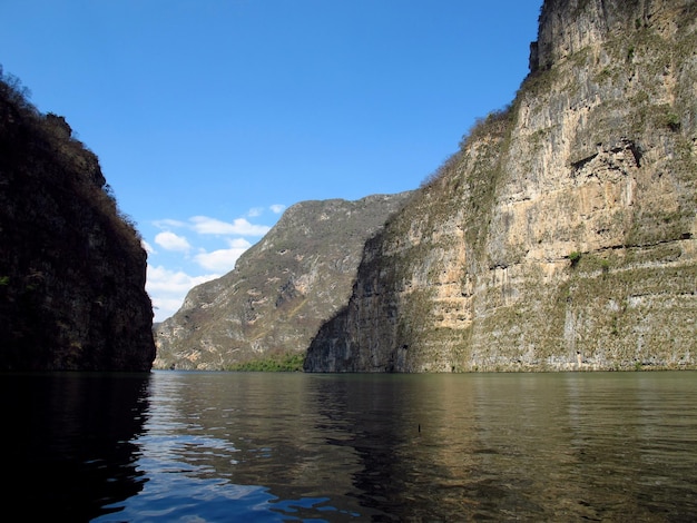 Die Sumidero-Schlucht in Mexiko