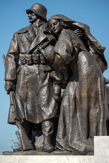 Die Theiß-Statue in Budapest