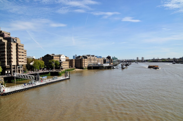 Die Themse in Lodon Großbritannien