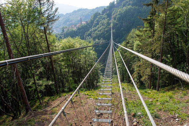 Foto die tibetische brücke von dossena