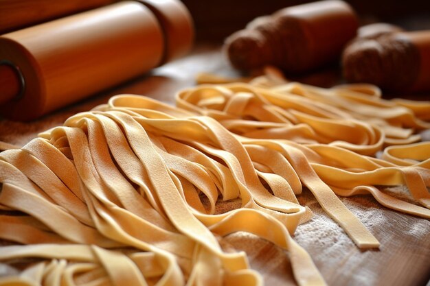 Foto die trockene italienische pasta