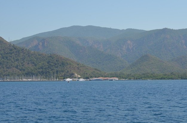 die türkische Landschaft Marmaris Türkei