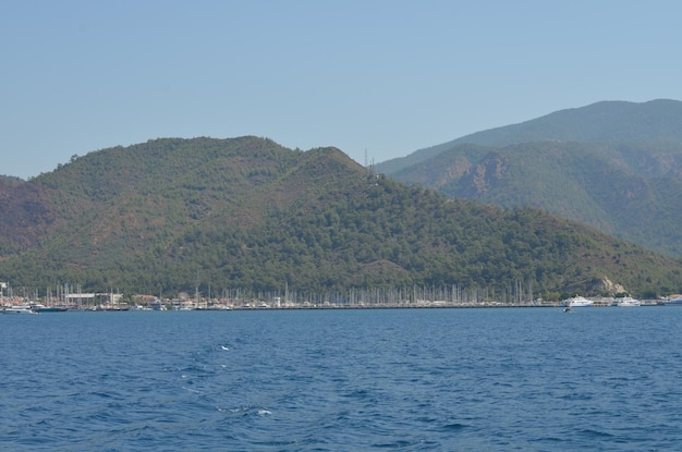 die türkische Landschaft Marmaris Türkei