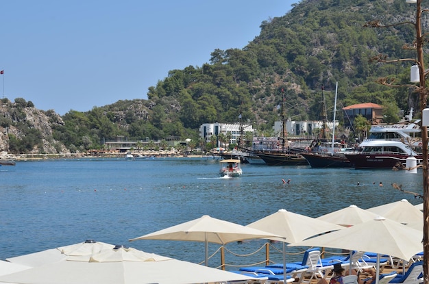 die türkische Landschaft Marmaris Türkei