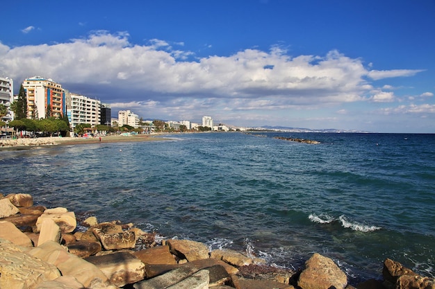 Die Uferpromenade in Limassol Zypern