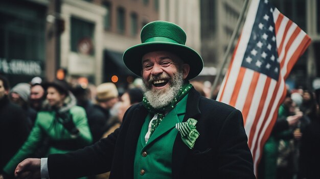 Die Vereinigten Staaten feiern den St. Patrick's Day