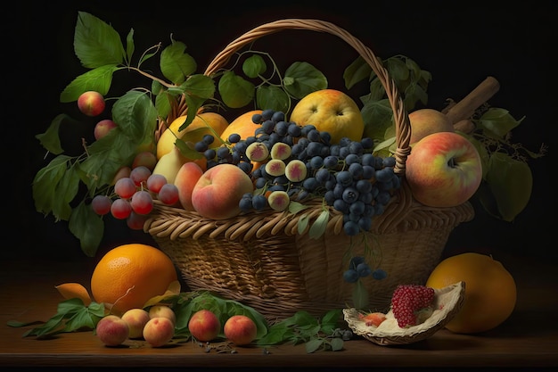 Die Verwendung von gerade gepflückten Früchten