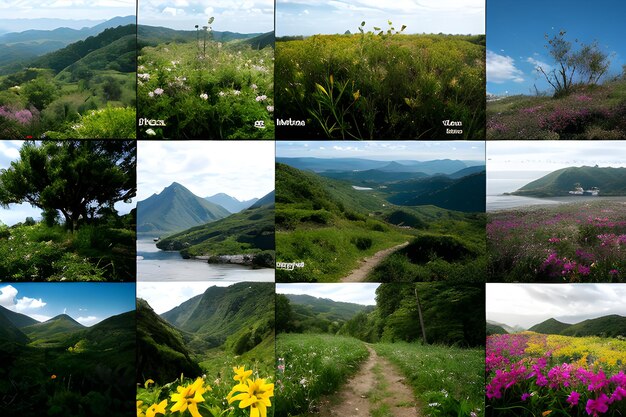 Foto die vielfalt der natur