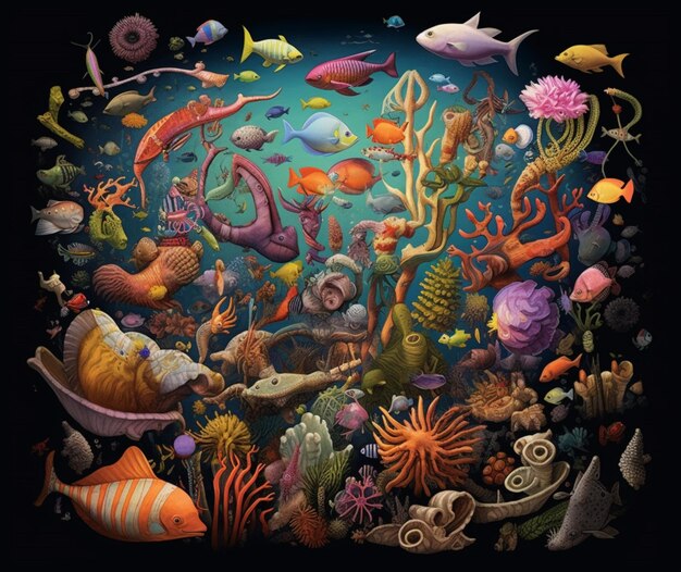 Die Vielfalt des Meereslebens
