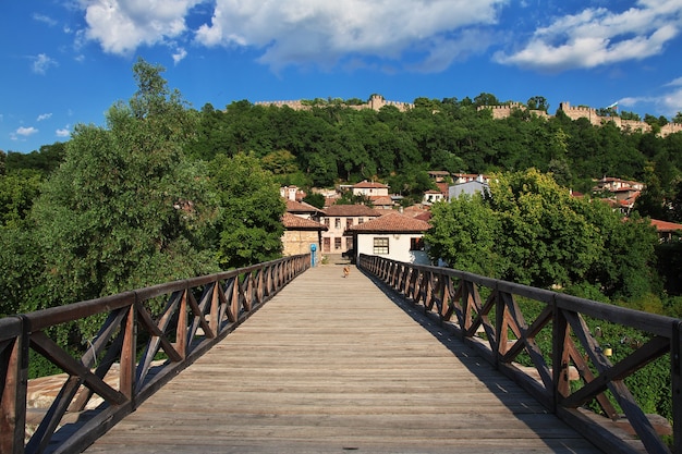 Die Vintage Straße in Veliko Tarnovo in Bulgarien