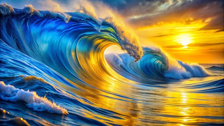 Die Welle des Meeres