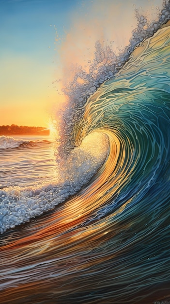 Die Welle ist der Ozean.