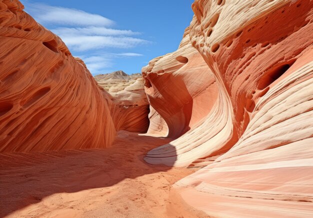 Die Wellen-Sandsteinformationen Naturlandschaft Canyon in Wüsten