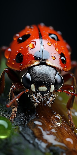 Die Welt der Marienkäfer aus der Nähe Makrofotografie