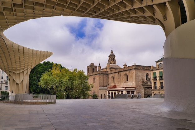 Die wunderschöne Stadt Sevilla in Andalusien Spanien