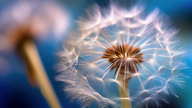 Un diente de león con la palabra diente de león