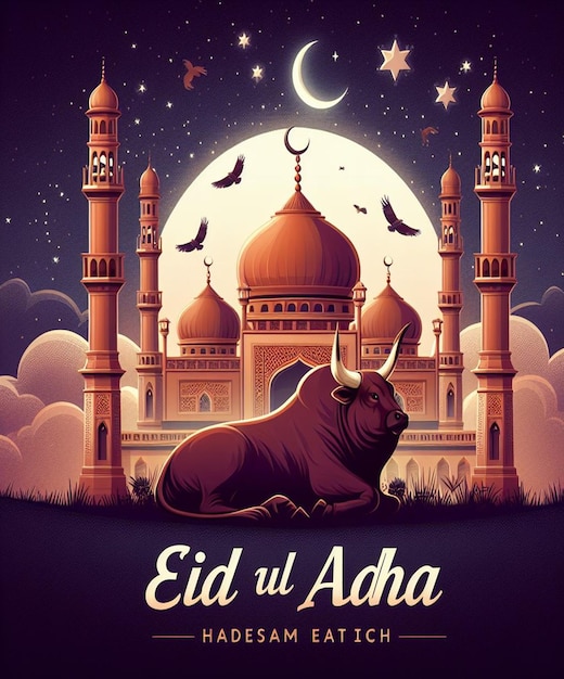 Diese Illustration wurde für das islamische Mega-Event Eid Ul Adha gemacht.