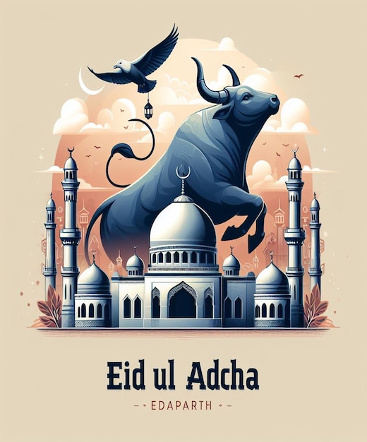 Diese Illustration wurde für das islamische Mega-Event Eid Ul Adha gemacht.
