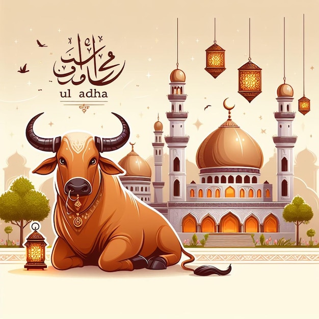 Diese Illustration wurde für das islamische Mega-Event Eid Ul Adha gemacht.
