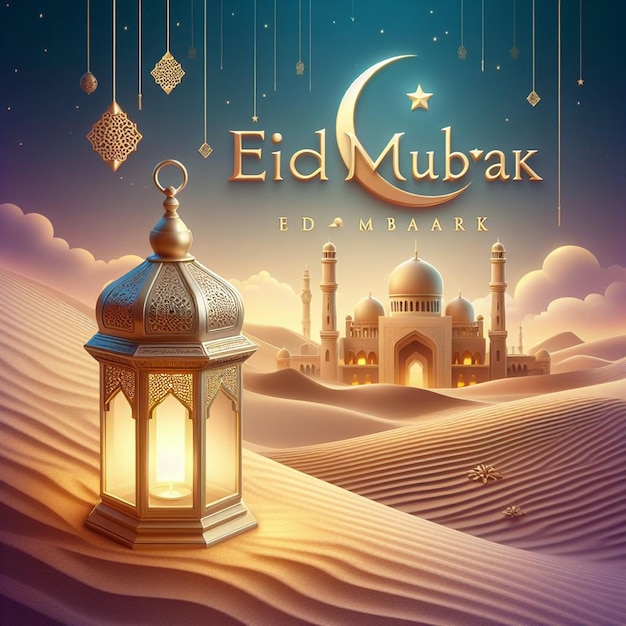 Diese Illustration wurde für Eid ul Fitr Eid ul Adha und Mahe Ramadan erstellt