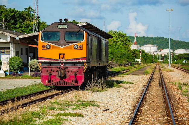 Dieselelektrische Lokomotive Bahnhofsbahn