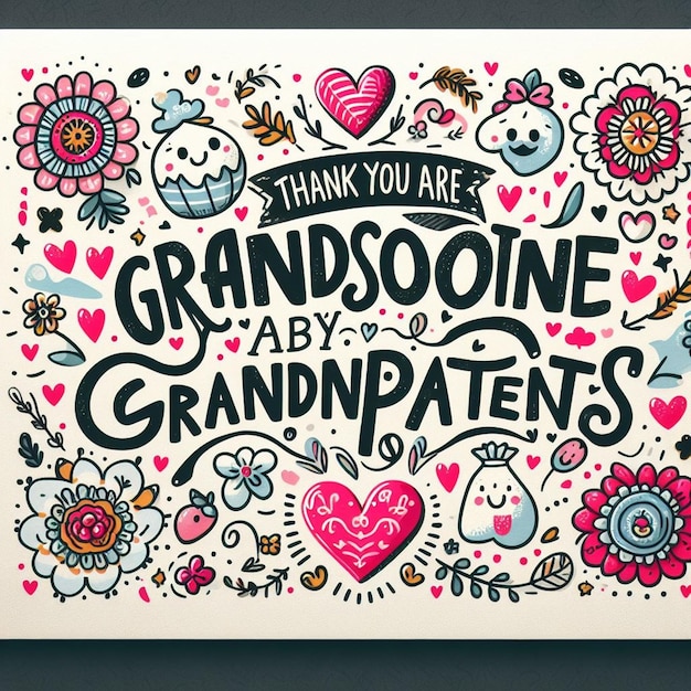 Foto dieses attraktive und schöne design wurde für den happy grandparents day erstellt