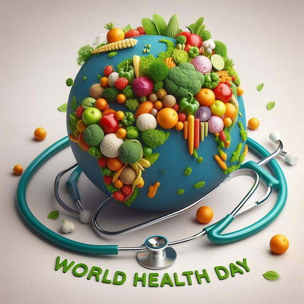 Dieses Design ist für den Weltgesundheitstag gemacht.