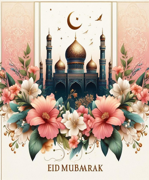 Dieses Design ist für islamische Anlässe wie Eid ul Fitr und Eid ul Adha gemacht