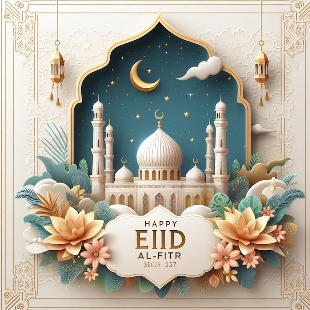 Dieses Design wird hauptsächlich für Eid ul Fitr und Eid ul Adha hergestellt.