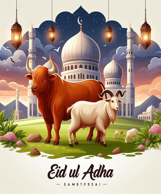 Dieses wunderschöne Design wurde für das islamische Mega-Event Eid ul Adha hergestellt.