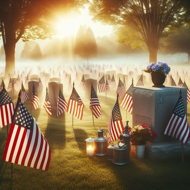 Dieses wunderschöne Design wurde für verschiedene amerikanische Veranstaltungen wie den Memorial Day hergestellt.