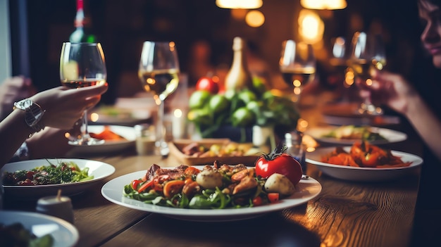 Foto dietas de fundo grupo de alimentos italianos