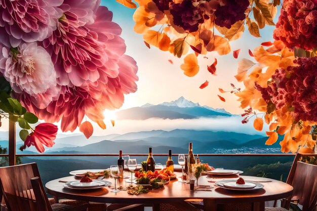 Foto diferente comida coração colorido paisagem foto bonita comida linda comida se imagens comida muito foto ai gen