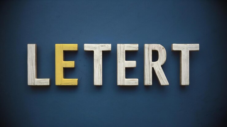 Foto diferentes letras