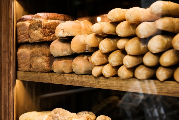 Diferentes tipos de pão