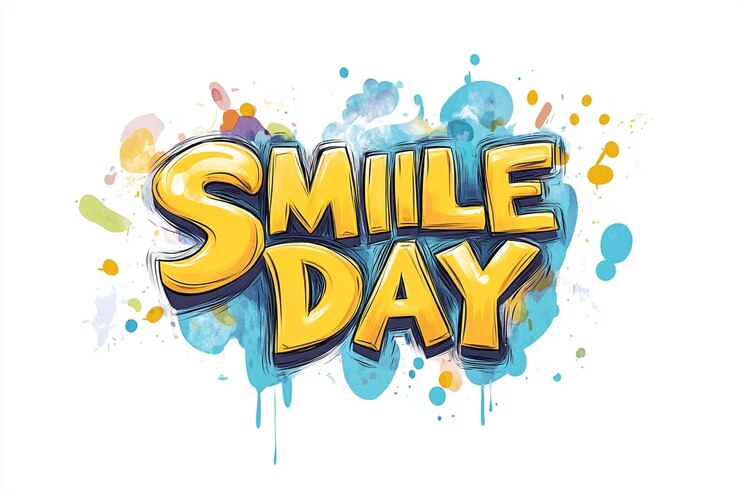 Foto difundir la alegría en el día de la sonrisa