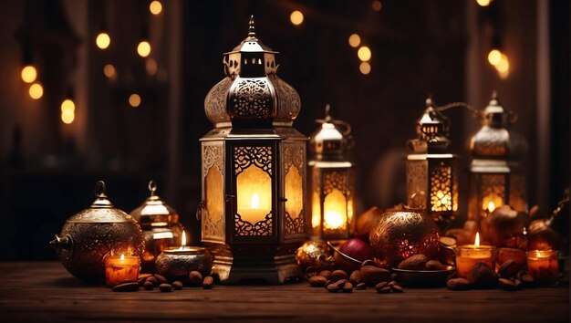 Difusão XL Laterns ramadan islâmico eid mubarak