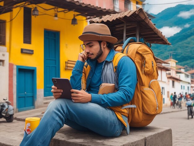 digital nomad handy kolumbien latam