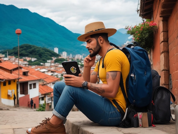 digital nomad handy kolumbien latam