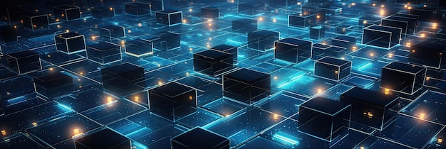 Digitale Innovation dezentralisierte Ledger-Technologie sichere Datenübertragungen Kryptowährungs-Framework Blockchain-Konnektivität technologische Fortschritte erzeugt durch KI