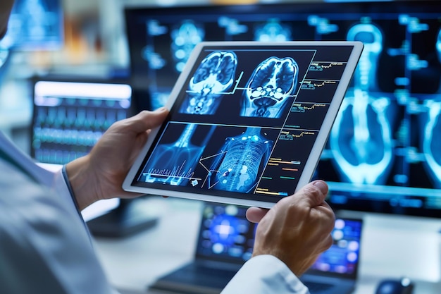 Digitale Krankenakten moderne medizinische Technologie